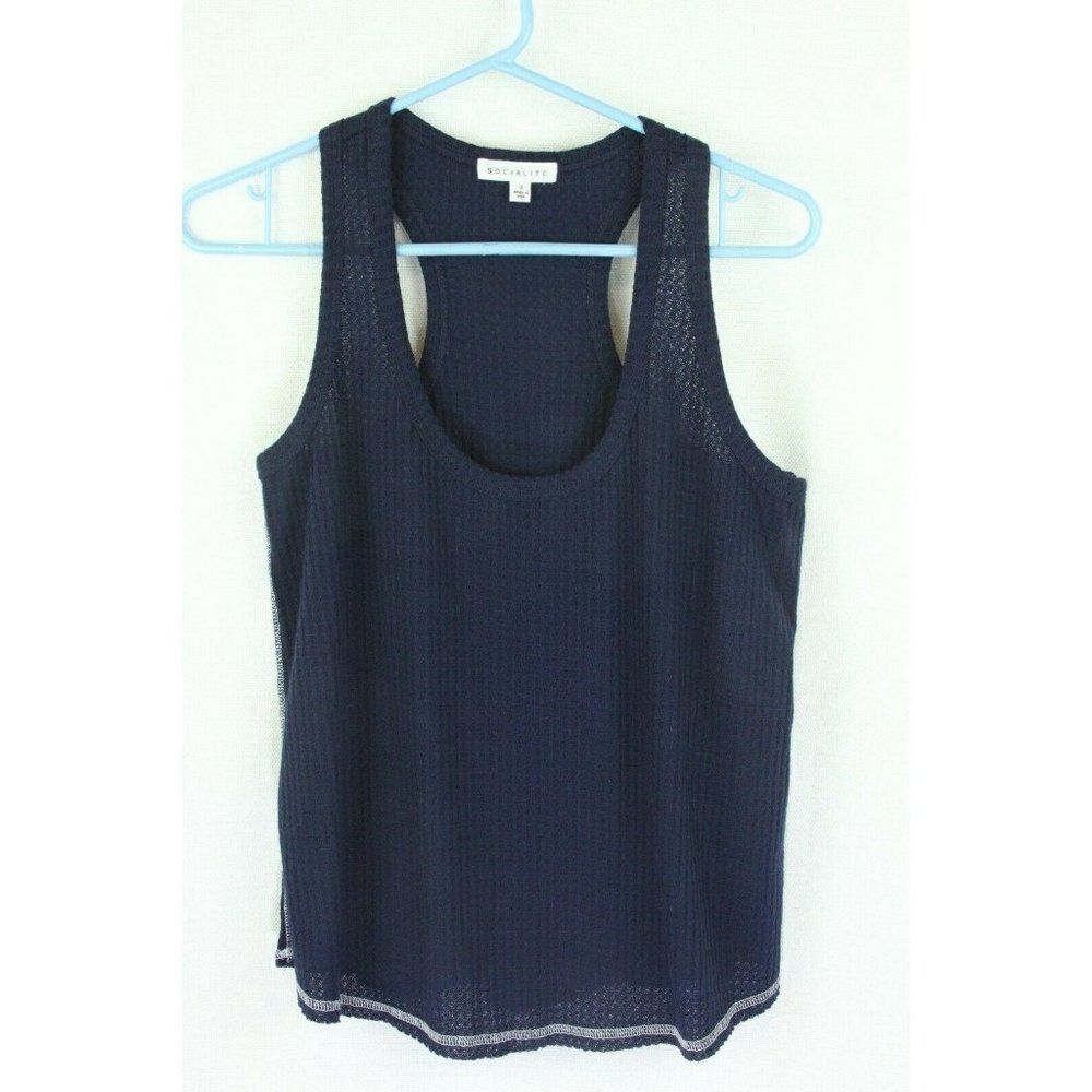 Socialite S Tank Top Racerback Stretch Womens